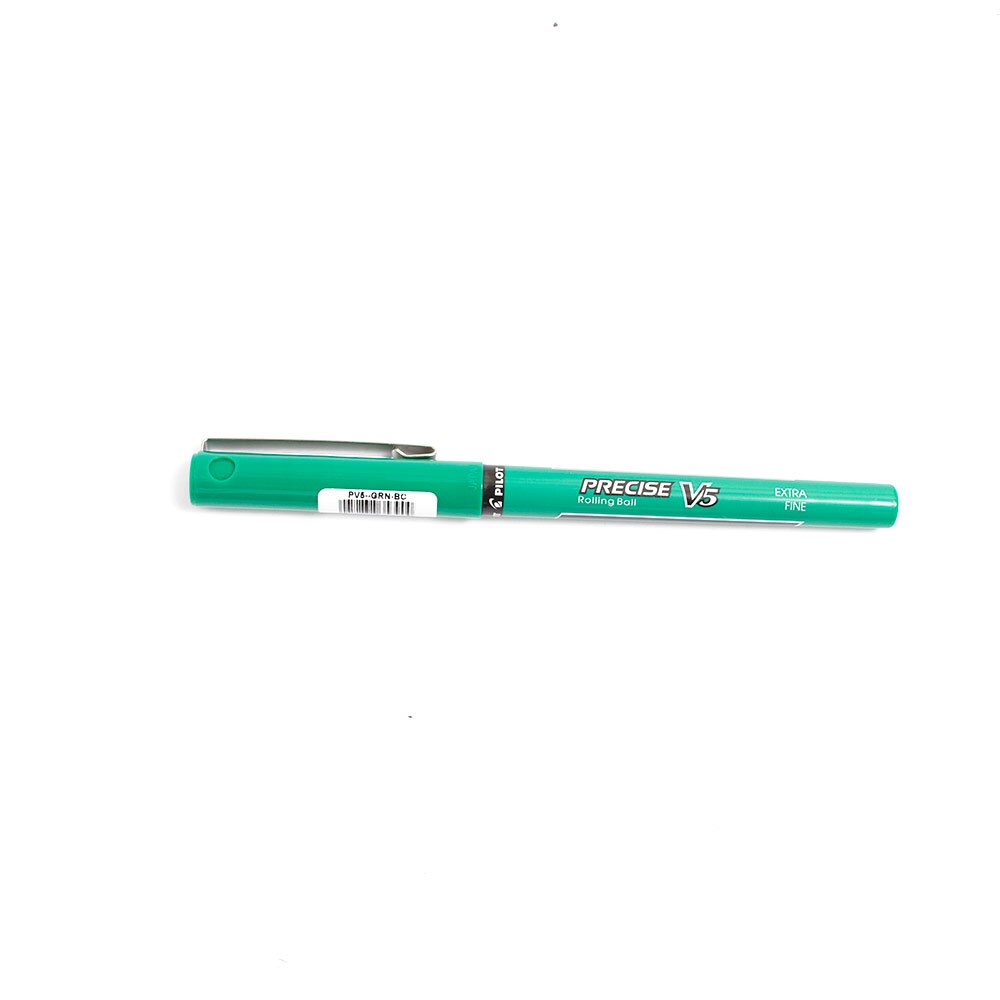 Pilot, V5, Precise, Rolling Ball, Pen, Green